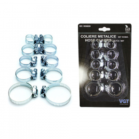 Branduri - Set 10 buc coliere metalice VGT