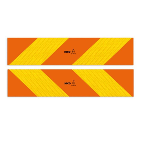Siguranta Rutiera - Set 2 autocolante reflectorizante Hico 565x132 mm