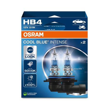 Halogen - Set 2 bec halogen Osram HB4 51 W Cool Blue Intense NextGen