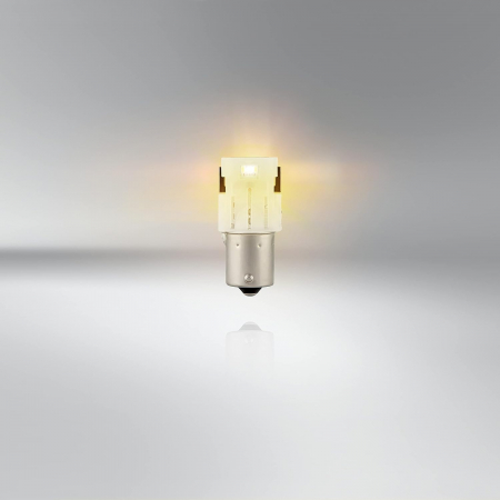 Set 2 Osram LED P21W 12V amber (portocaliu) blister [2]