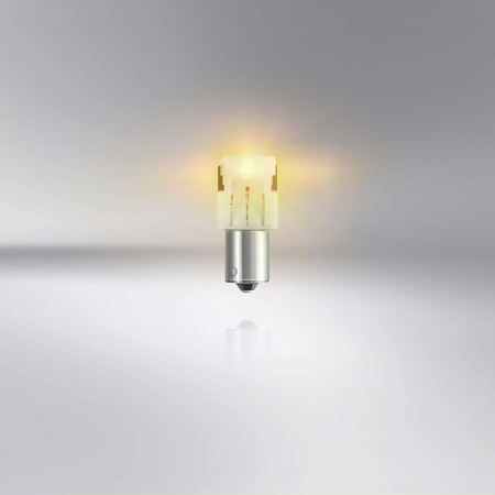 Set 2 becuri auxiliare LED PY21W 12V Osram Amber blister [2]