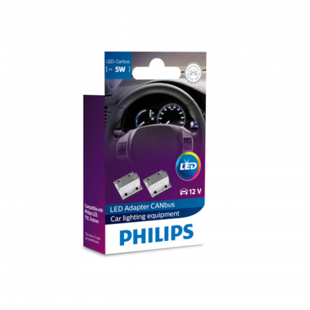 LED - Set 2 Cablaj Led Canbus Control 12V 5W  Philips