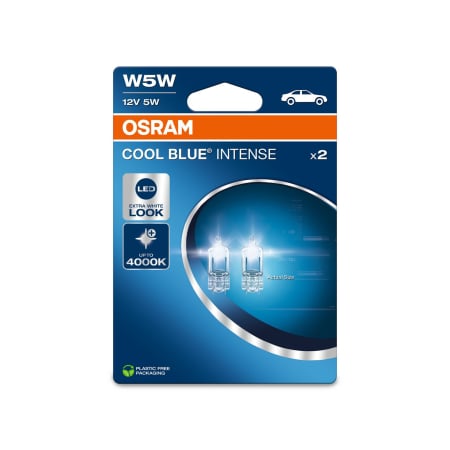Set 2 becuri W5W Osram Cool Blue Intense NextGen blister