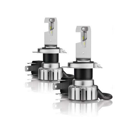 Set 2 H4 Osram Night Breaker Smart LED omologare RAR Street Legal +330% [1]