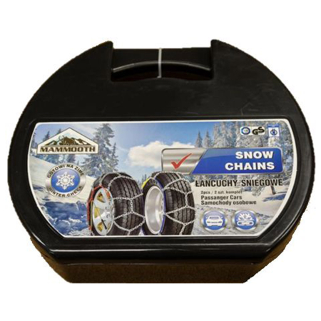 Lanturi auto - Lanturi Zapada Antiderapante Mammooth, 9mm, Omologare O-Norm V5117, Compatibile 185/60R15, 195/50R16, 195/55R15, 205/40R17