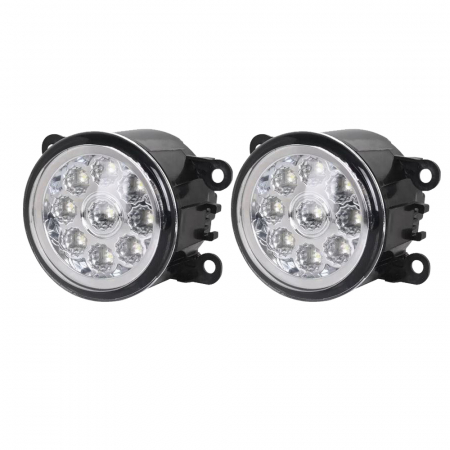 LED - Set 2 proiectoare ceata cu LED Asam pentru Dacia Duster/ Logan/ Sandero