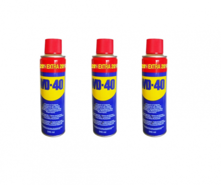 Branduri - Set x  3 lubrifiant multifunctional WD40 240 ml + 20% Extra