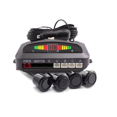 Branduri - Set 4 Senzori de Parcare Wireless CARGUARD cu Afișaj LED și Semnal Acustic (Senzori Vopsibili 19mm)