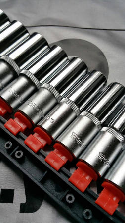 Set 8 chei tubulare lungi Yato 1/4 6.3 mm [2]