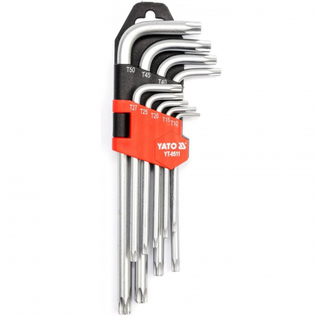 Chei si Truse Chei - Set 9 buc chei Torx Yato HRC 52-56