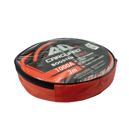 Cabluri Transfer Curent Auto 1000A, Lungime 3M, Grosime 13mm, Cleme Izolate, Pornire Motor Benzina si Diesel (Aluminiu Cuprat) [2]