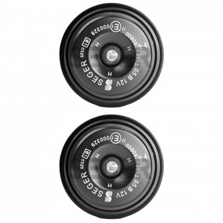 Branduri - Set claxoane electromagnetice Seger 12V 3.5A+3.5A ton inalt si jos