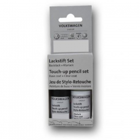 Intretinere si Cosmetica Auto - Set corector vopsea si lac Vw Florettsilber Metalic 2x 9 ml