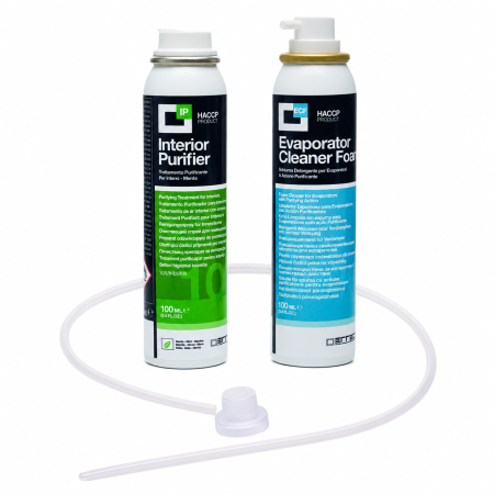 Produse Cosmetica Auto - Set curatare aer conditionat Total Care menta spuma si spray 2 x 100 ml