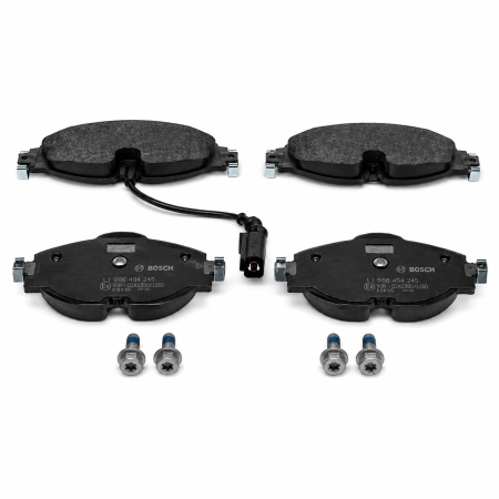 Accesorii Auto - Set plăcuțe frână Bosch Low-Metallic cu senzor pentru Cupra Leon