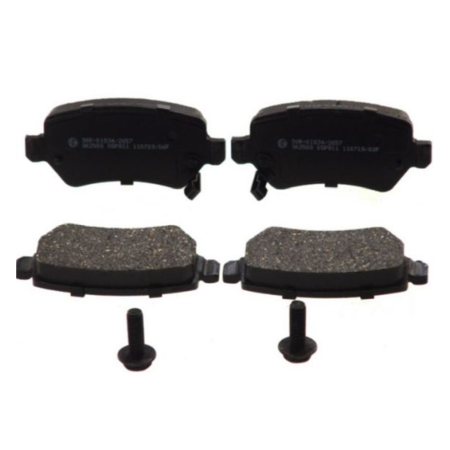 Accesorii Auto - Set Plăcuțe Frână Spate KRIEGER - Opel Astra G, H, Zafira A/B, Meriva A/B - Sistem Lucas