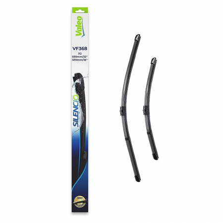 Stergatoare Auto - Set stergatoare Valeo Silencio 550/450mm VF368 pentru Mercedes-Benz GLK, Opel Astra H