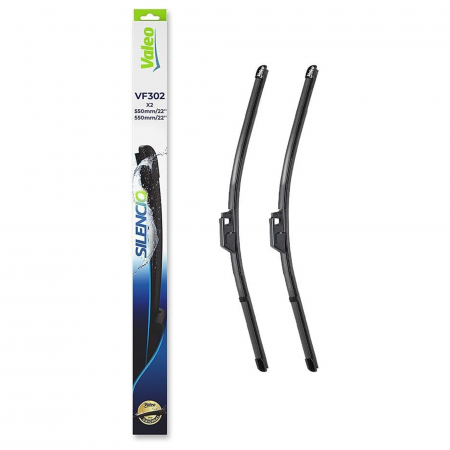 Stergatoare Auto - Set stergatoare Valeo Silencio 550/550mm pentru Audi A4 B6, B7, C5, Seat Exeo