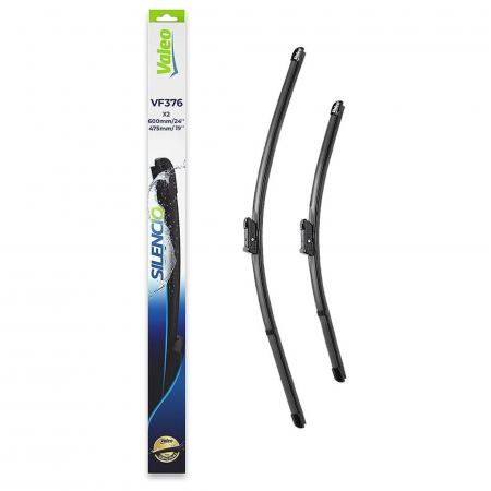 Stergatoare Auto - Set stergatoare Valeo Silencio 600/475mm pentru Skoda Yeti, VW Caddy III, EOS, Golf V, VI, Jetta III, Passat B6, B7