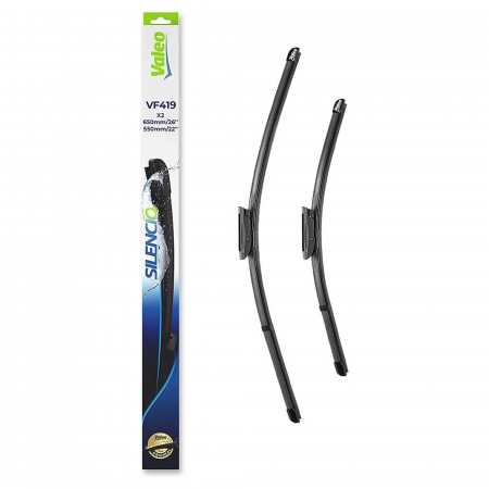 Stergatoare Auto - Set stergatoare Valeo Silencio 650/550mm VF419 pentru Renault Scenic II, Grand Scenic II