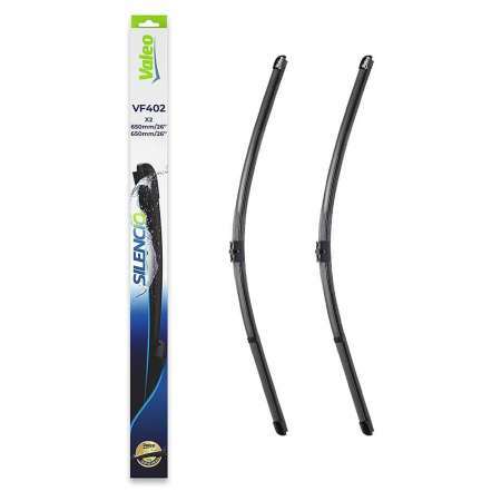 Stergatoare Auto - Set stergatoare Valeo Silencio 650/650mm VF402 pentru Mercedes-Benz E-Class, CLS, Porsche Cayenne, VW Touareg