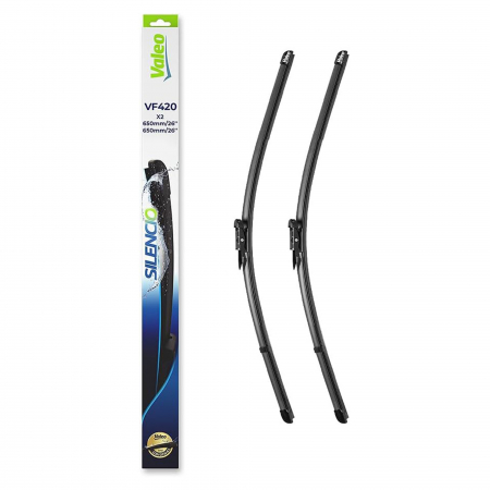 Stergatoare Auto - Set stergatoare Valeo Silencio 650/650mm VF420 pentru Seat Leon