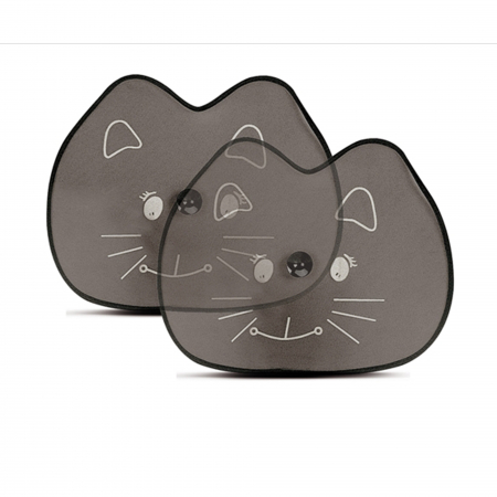 Parasolare Auto - Set x 2 parasolare laterale Cat 36x44 cm