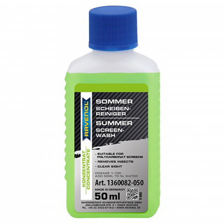 Lichid de Parbriz - Solutie concentrata pentru parbriz Ravenol , miros de mar, 50 ml