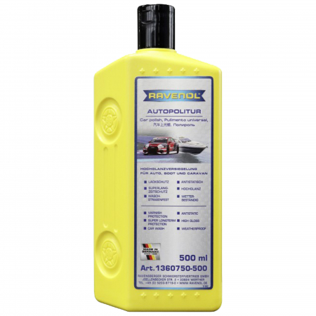 Branduri - Solutie lustruire Ravenol Auto-Politur 500 ml