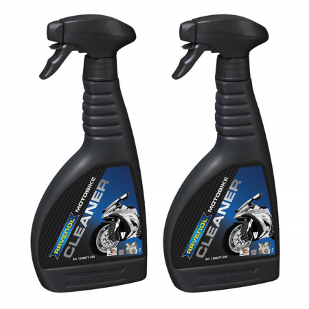 Intretinere si Cosmetica Auto - Pachet 2 x Solutie curatare Ravenol RAV Motobike Cleaner 0.5 litri