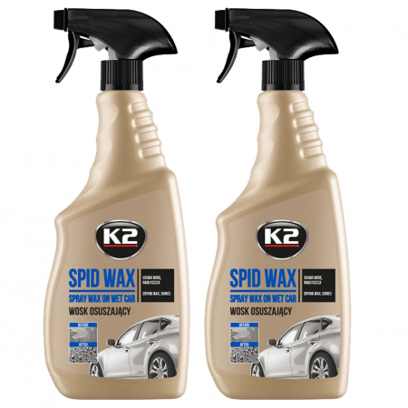 Produse Cosmetica Auto - Pachet 2 x solutie K2 ceara rapida Spid Wax 770 ml