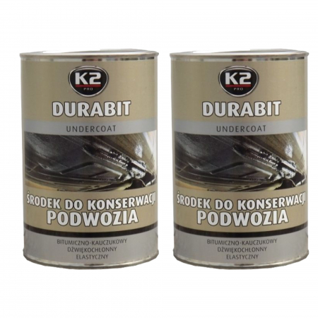 Intretinere si Cosmetica Auto - Pachet 2 x solutie K2 Durabit antifon pensulabil 1l