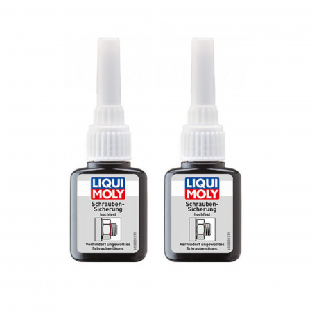 Pachete cu pret redus - Pachet 2 buc Solutie Liqui Moly fixare șuruburi - rezistență mare 10 grame