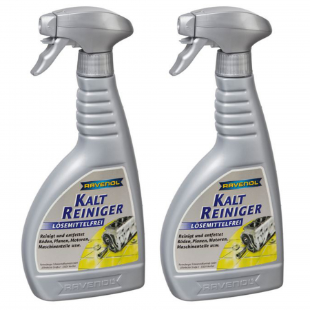 Intretinere si Cosmetica Auto - Pachet 2 litri Solutie Ravenol curatat la rece 0.5 litri