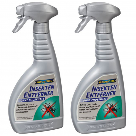 Intretinere si Cosmetica Auto - Pachet 2 x Solutie Ravenol ENT pentru indepartare insecte 500 ml