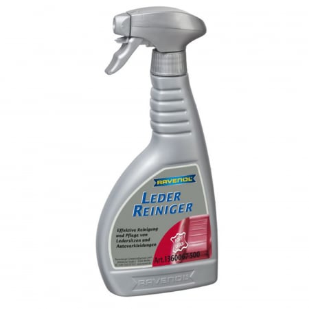Produse curatare interior auto - Solutie Ravenol Leder-Reiniger pentru tapiterie auto din piele 500 ml