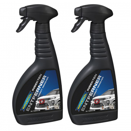 Intretinere si Cosmetica Auto - Pachet 2 x Solutie Ravenol RAV Insect Remover 0.5 litri