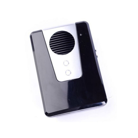 Sonerie Wireless Smartix, Raza Actiune 150m, Utilizare Exterior / Interior, Fara Fir, Rezistenta la Intemperii, Montaj Rapid, Negru [2]