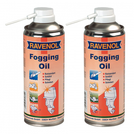 Branduri - Pachet 2 x spray anticoroziv Ravenol Fogging Oil 400 ml