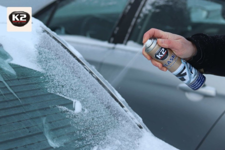 Spray Degivrant Parbriz K2 ALASKA - 300 ml, Acțiune Instantanee (Anti-Gheață -70°C) [2]