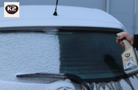 Solutie Degivranta Parbriz K2 ALASKA - 700 ml, Acțiune Instantanee (Anti-Gheață -70°C) [5]