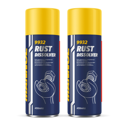 Pachete - Pachet Economic 2 buc. Spray Degripant MANNOL Rust Dissolver 9932, 2 x 450 ml (Total 900 ml)