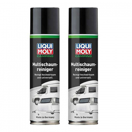 Pachete cu pret redus - Pachet 2 x Spray Detergent Liqui Moly cu spumă pentru rulote si camping 300 ml