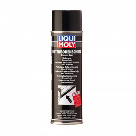 Branduri - Spray Liqui Moly antifon protectie șasiu pe baza de bitum - negru, 500 ml