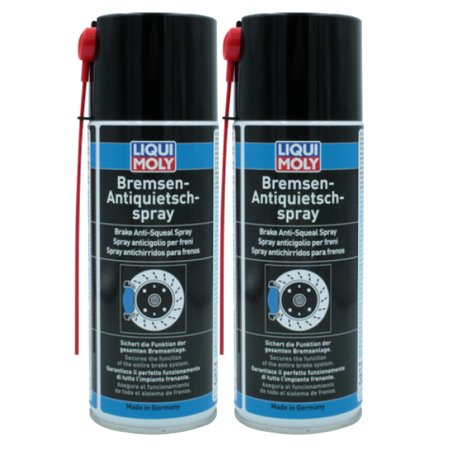 Branduri - Pachet 2 buc Spray Liqui Moly antiscârțit frâne 400 ml
