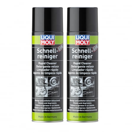 Accesorii Auto - Pachet 2 x Spray Liqui Moly pentru curatare rapida sistem franare 500 ml