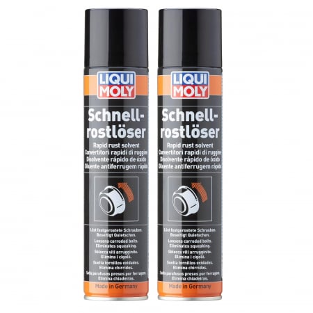 Accesorii Auto - Pachet 2 x Spray Liqui Moly pentru îndepărtarea ruginii cu efect rapid 300 ml