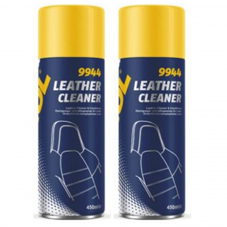 Branduri - Pachet 2 x Spray Mannol pentru curatire suprafete din piele 450 ml