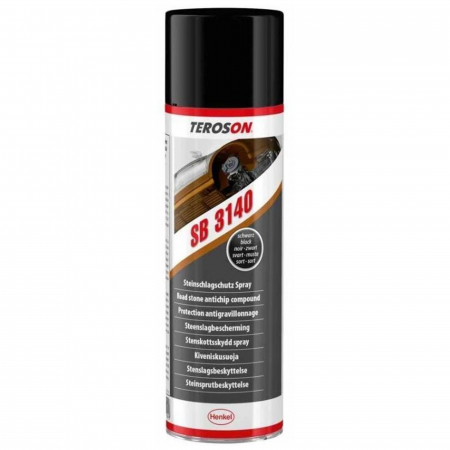 Branduri - Spray negru Teroson SB3140 cu PVC pentru reparatie caroserie 500 ml