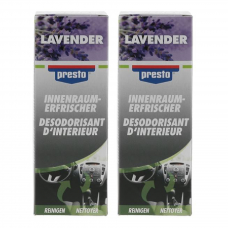 Branduri - Pachet 2 x Spray Presto Lavanda pentru curatat si improspatat sistem AC 150 ml